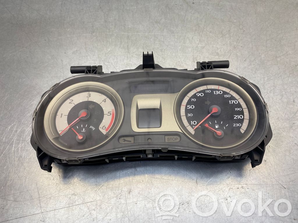 Renault Clio III Speedometer (instrument cluster) 