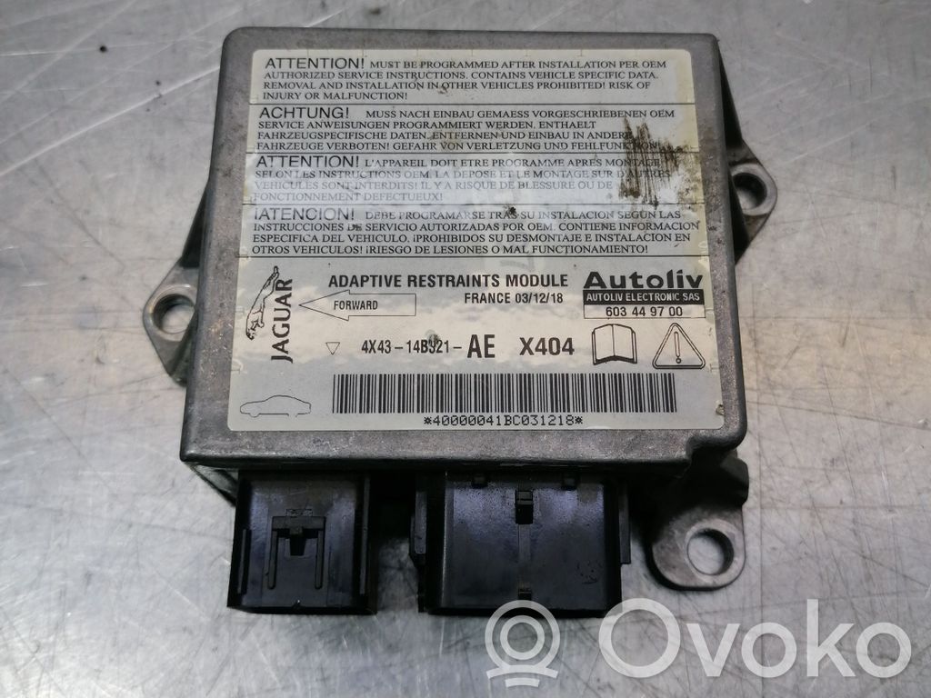 Jaguar X-Type Airbag control unit/module 