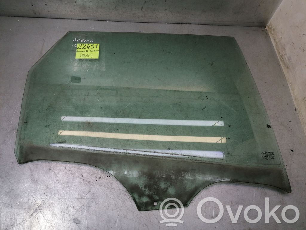 Renault Scenic II -  Grand scenic II Rear door window glass 