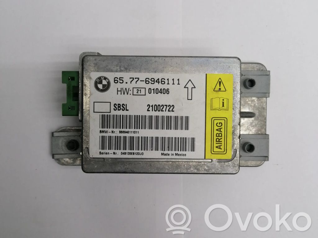 BMW 7 E65 E66 Airbag control unit/module 