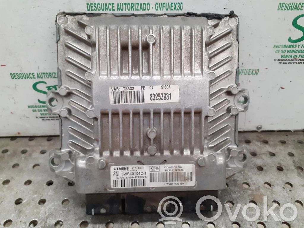 Peugeot 307 Engine control unit/module ECU 