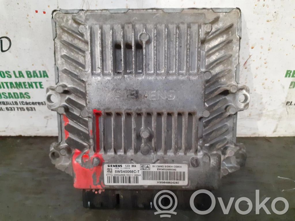 Unité de commande, module ECU de moteur   9652888580