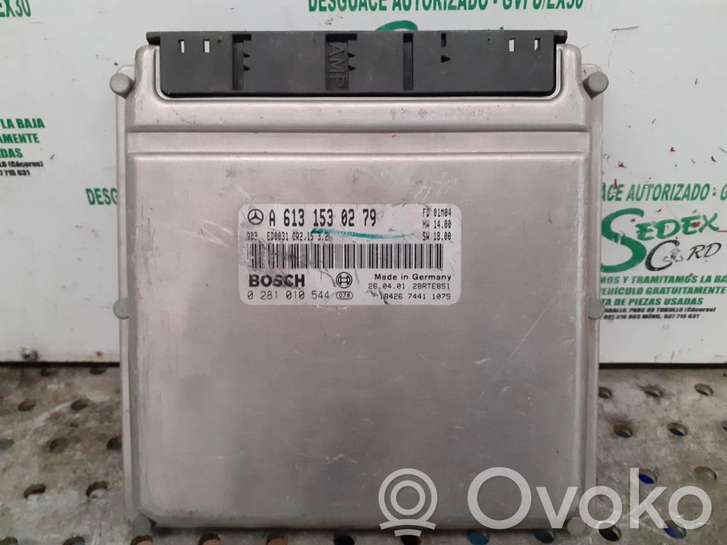 Mercedes-Benz S W220 Unidad de control/módulo ECU del motor 