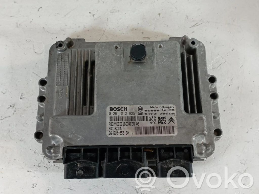 Peugeot 207 CC Komputer / Sterownik ECU silnika 