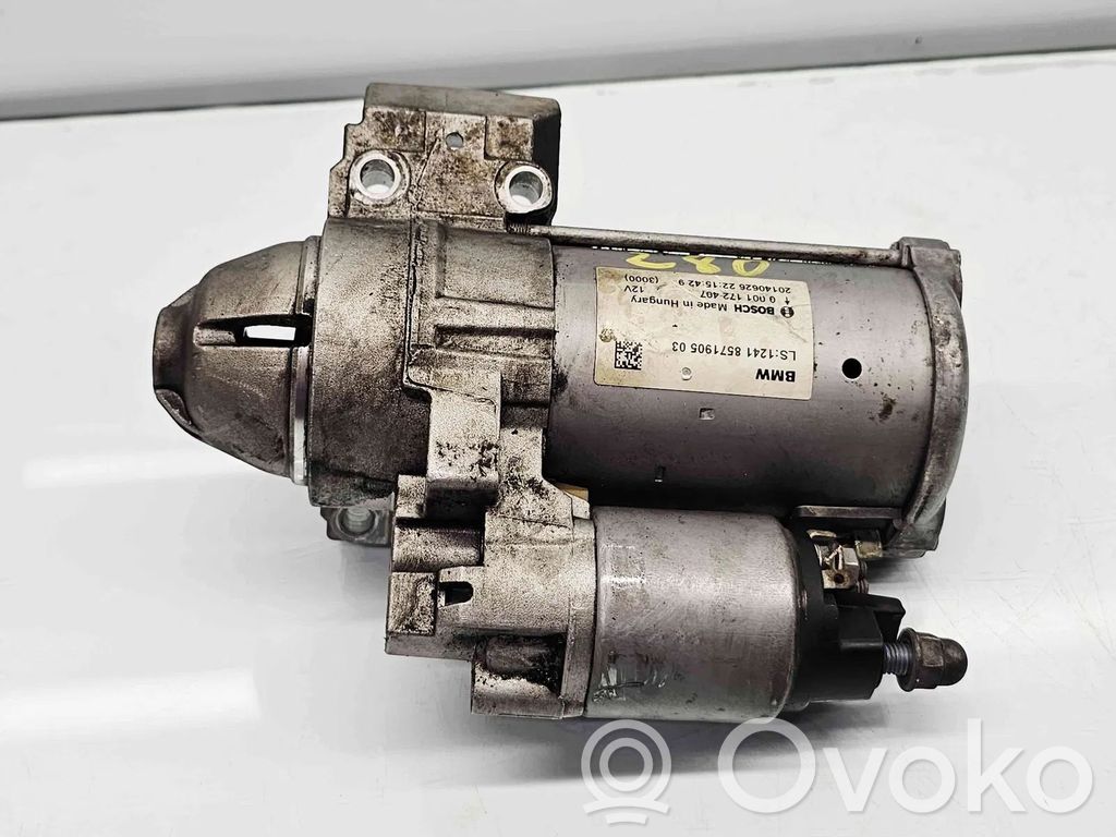 BMW 1 F20 F21 Starteris 