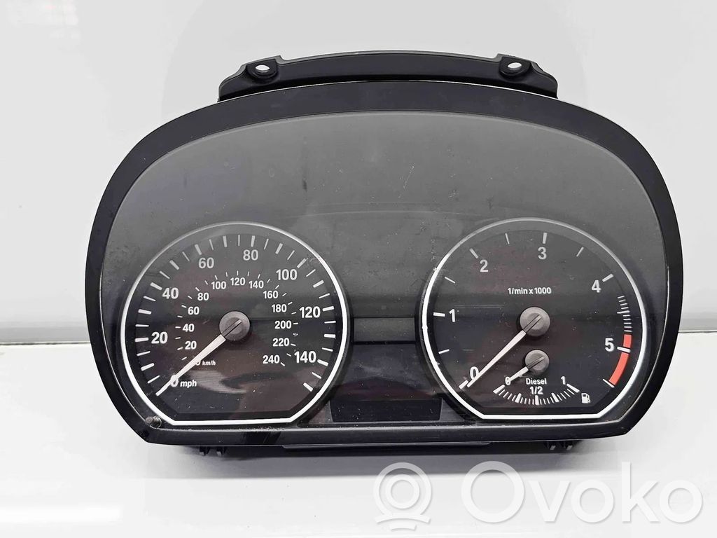 BMW 1 E81 E87 Velocímetro (tablero de instrumentos) 
