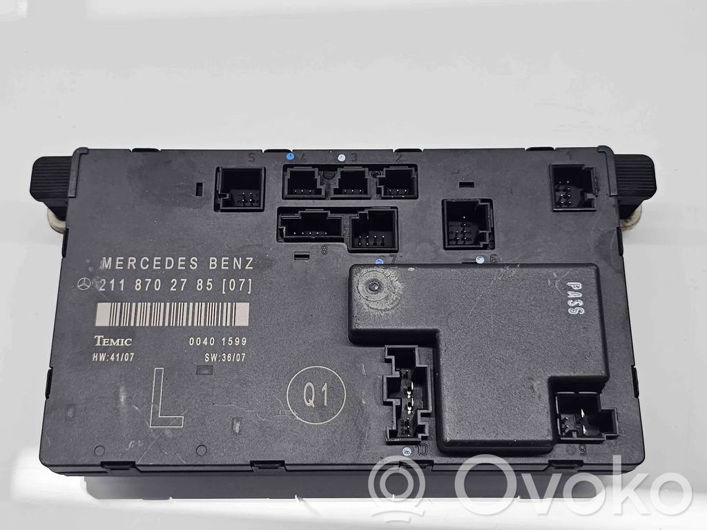 Mercedes-Benz E W211 Comfort/convenience module 