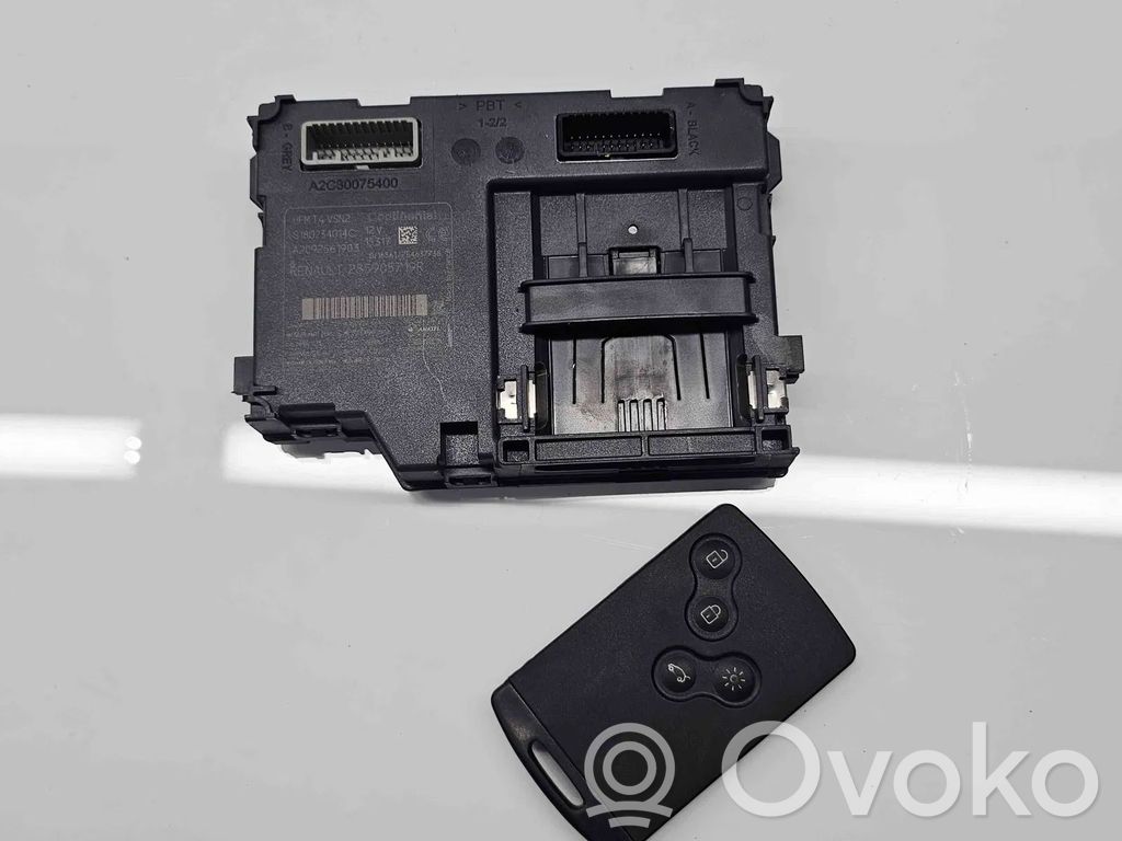 Renault Clio IV Engine start stop button switch 