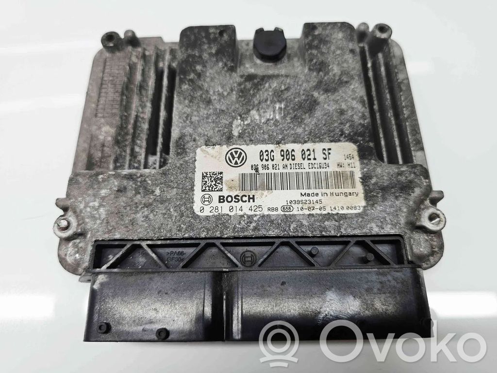 Volkswagen Touran I Engine control unit/module ECU 