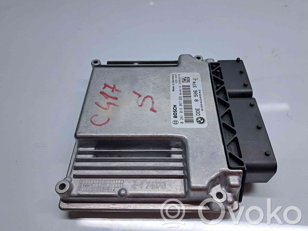 BMW 1 E82 E88 Galios (ECU) modulis 