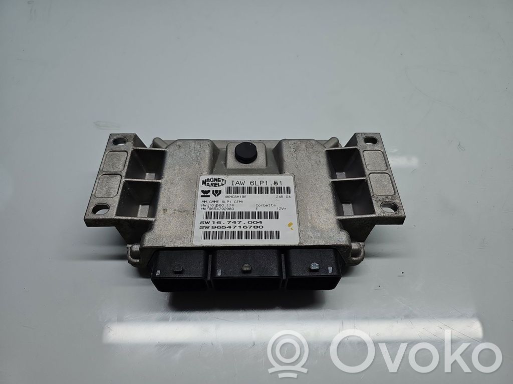 Peugeot 307 CC Engine control unit/module ECU 