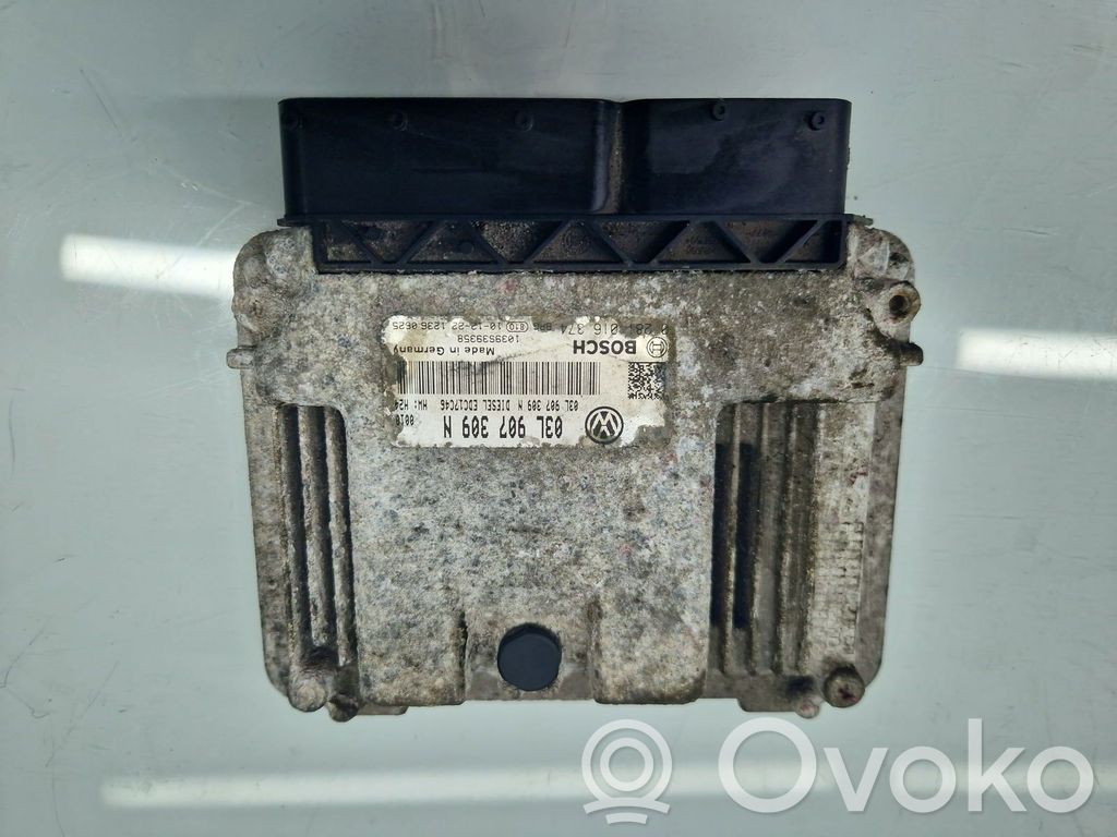 Engine control unit/module ECU   03L907309N