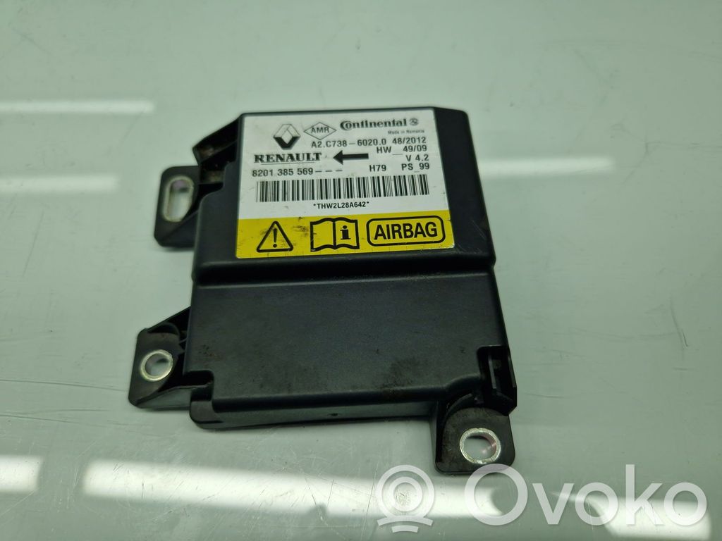 Dacia Duster Airbag control unit/module 
