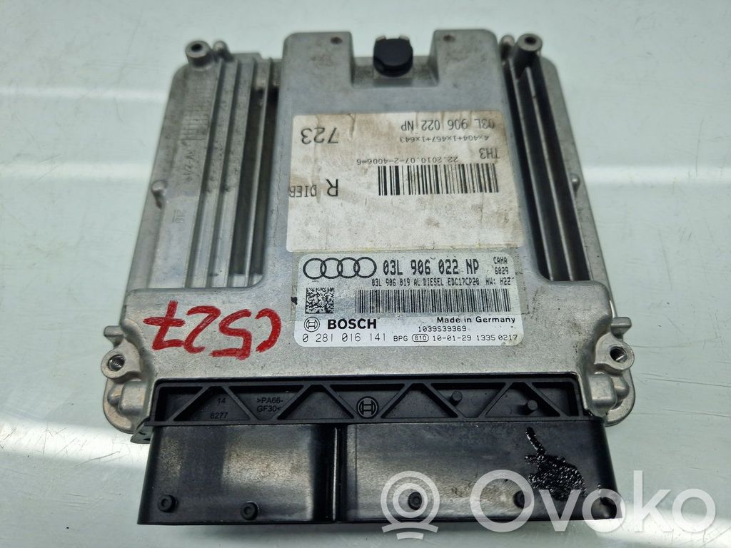 Engine control unit/module ECU   03L906022NP