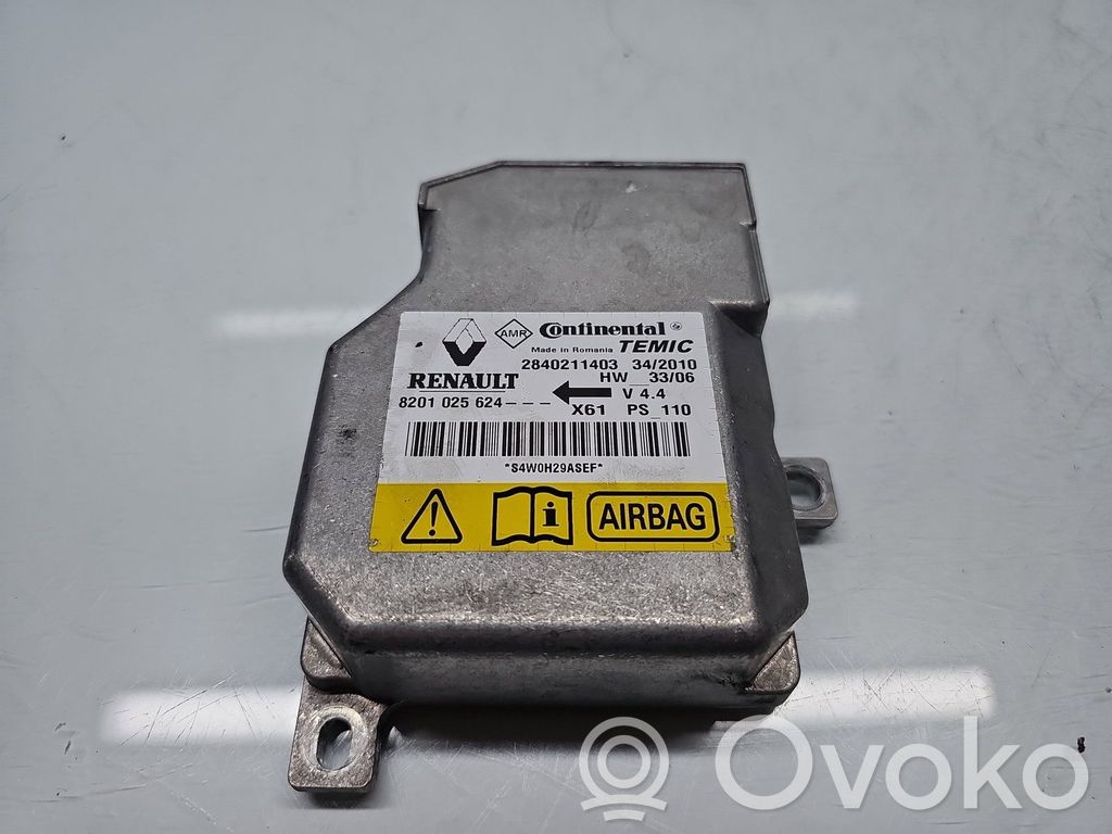 Renault Kangoo II Airbag control unit/module 