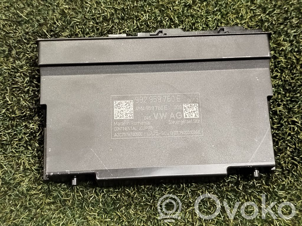 Porsche Cayenne (9Y0 9Y3) Seat control module 