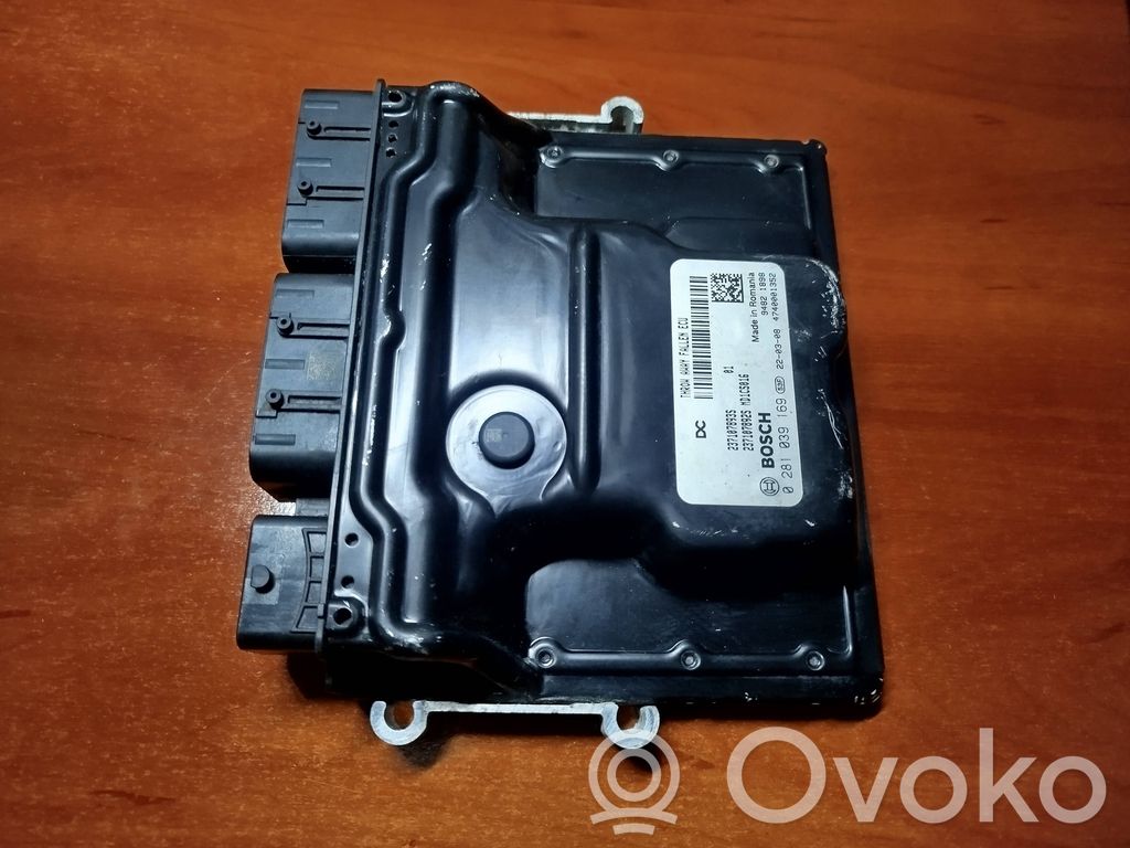 Renault Trafic III (X82) Engine control unit/module 