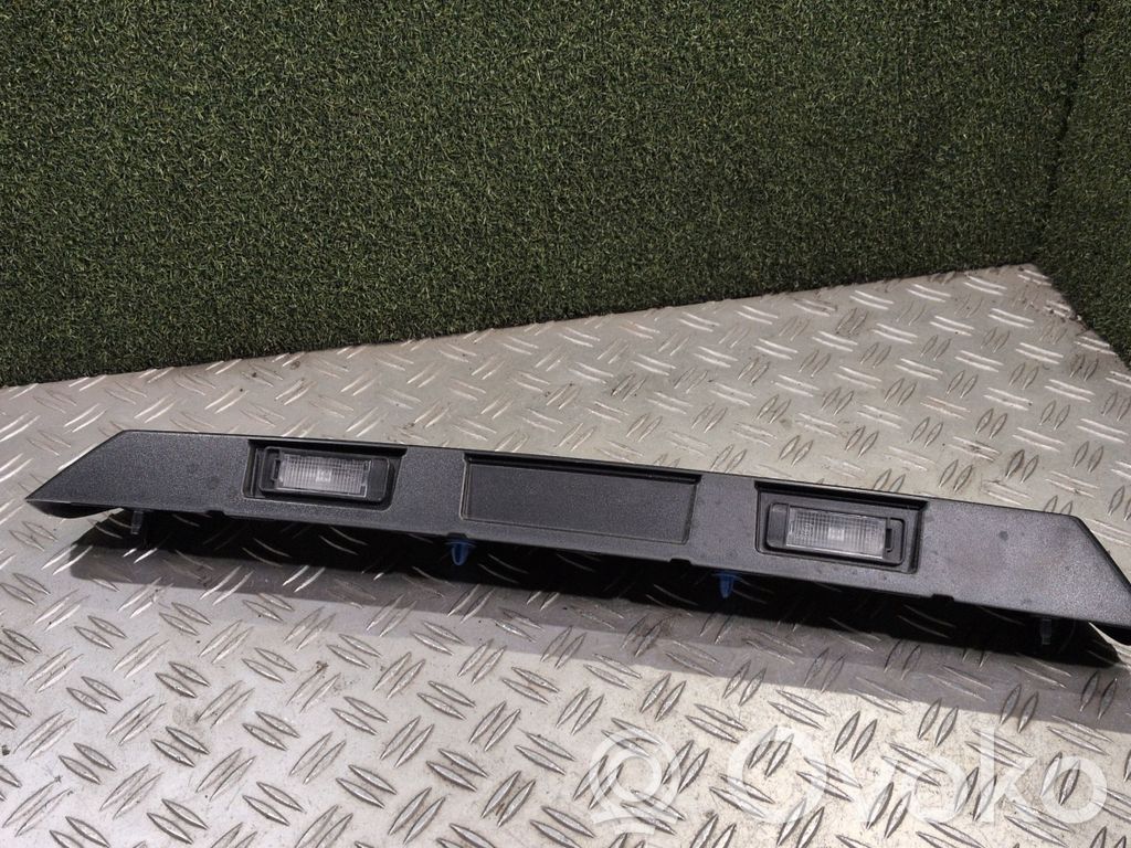 Renault Master IV Éclairage de plaque d'immatriculation 