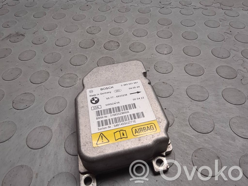 Airbag control unit/module   6933238,0285001681,31693323800A