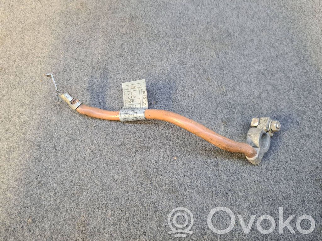 Negative earth cable (battery)   1436910,S8074J,20691