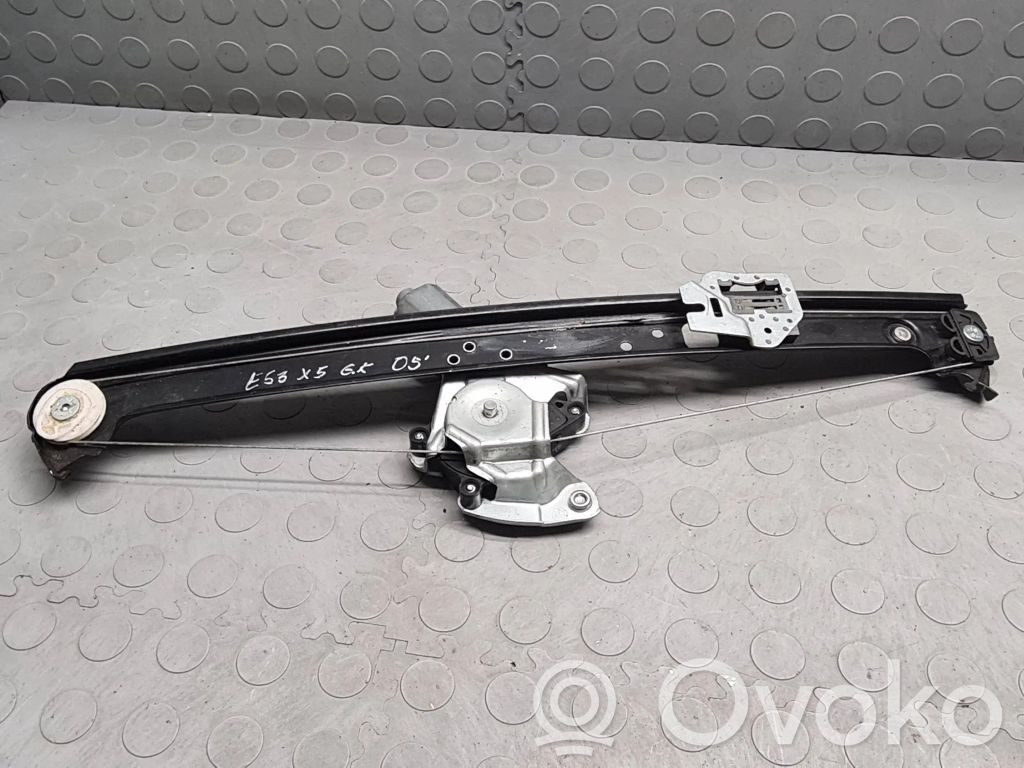 BMW X5 E53 Regulador de puerta trasera con motor 