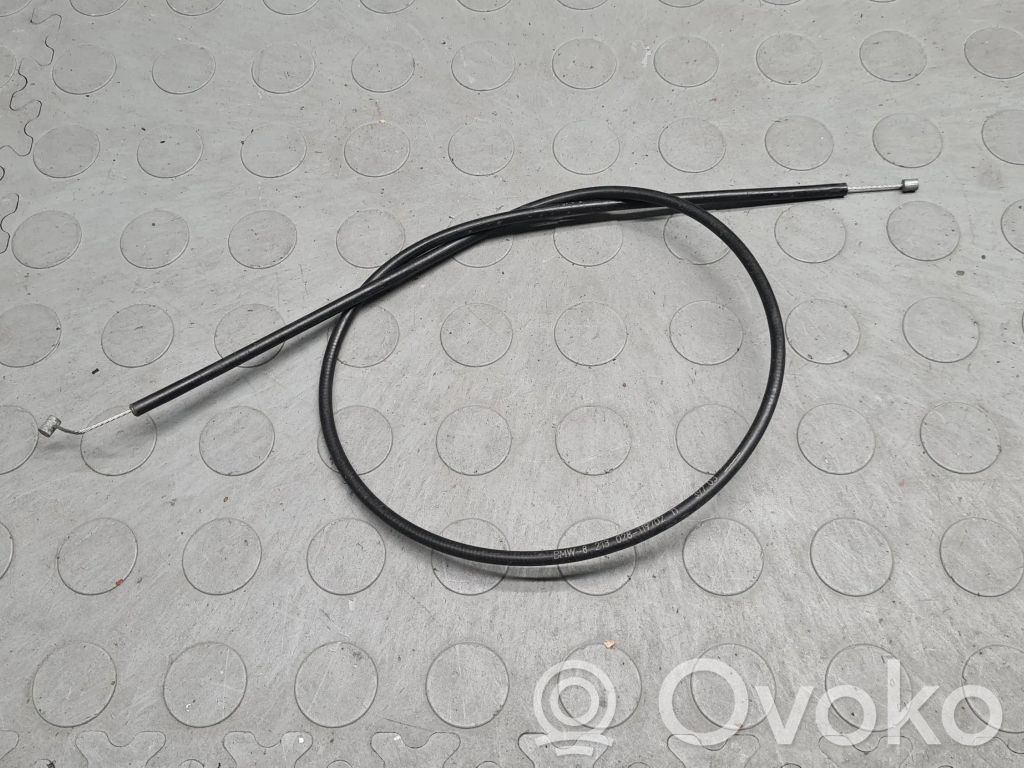 BMW 3 E46 Engine bonnet/hood lock release cable 