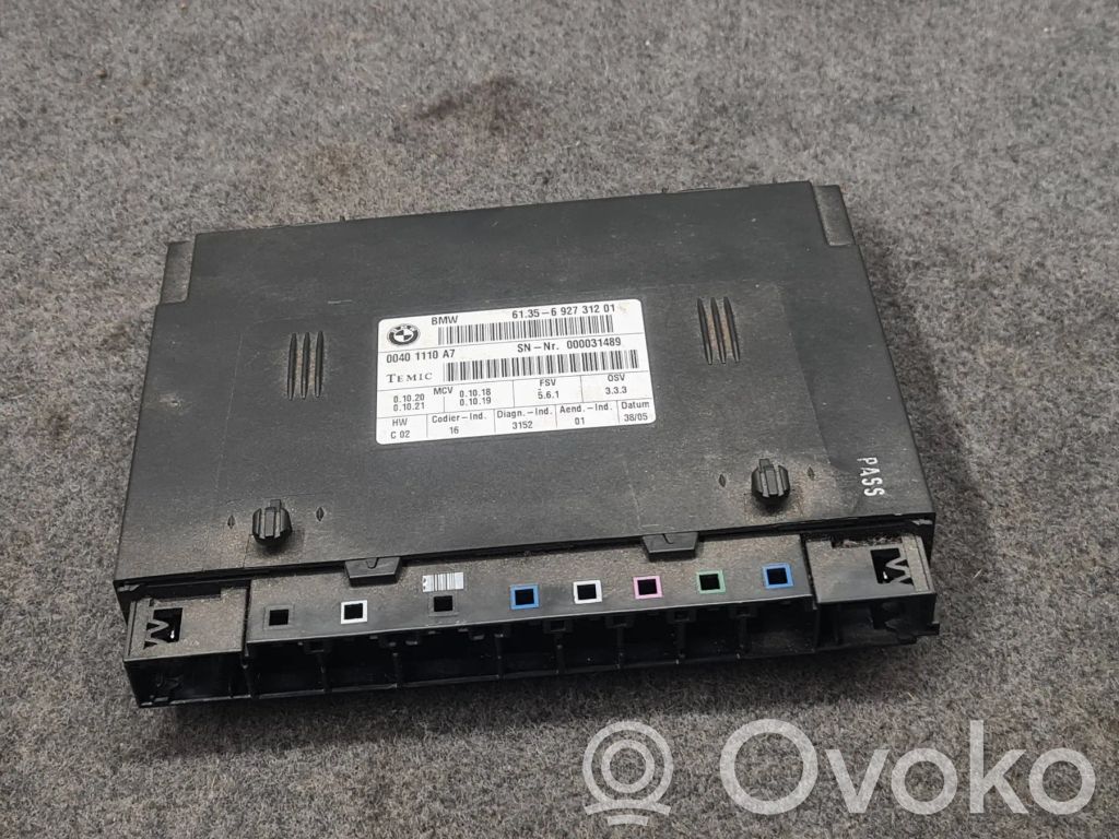 BMW 7 E65 E66 Seat control module 