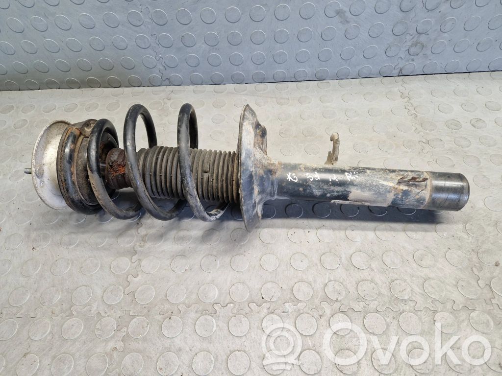 Front shock absorber with coil spring   3413145