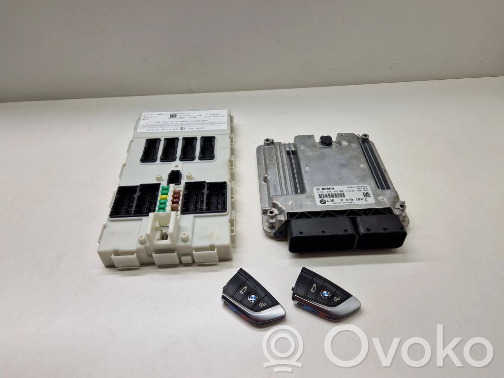 BMW X5 F15 Engine ECU kit and lock set 