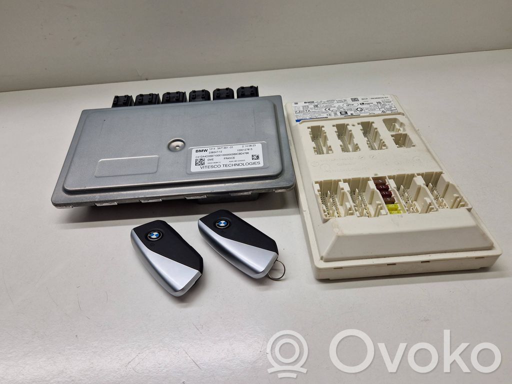 BMW 2 Active Tourer U06 Juego de cerradura y set ECU del motor 