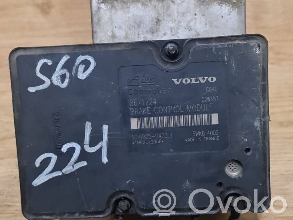 Volvo S60 ABS Pump 