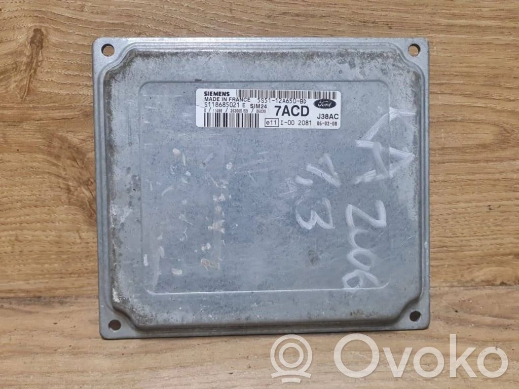 Ford Ka Engine control unit/module 
