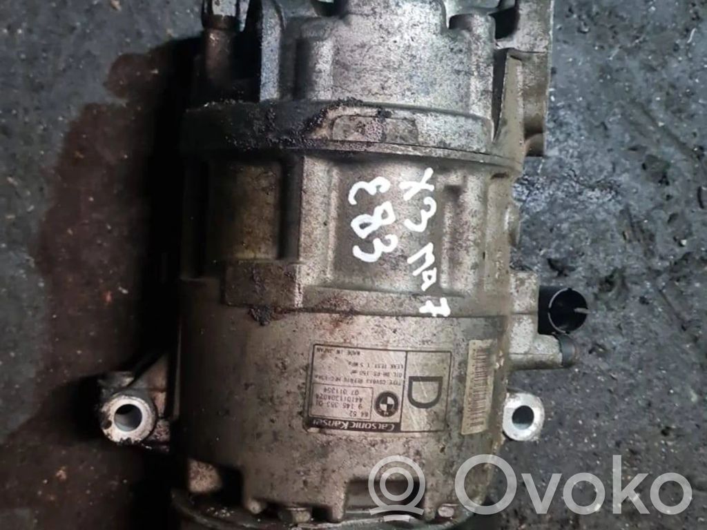 BMW X3 E83 Air conditioning (A/C) compressor (pump) 