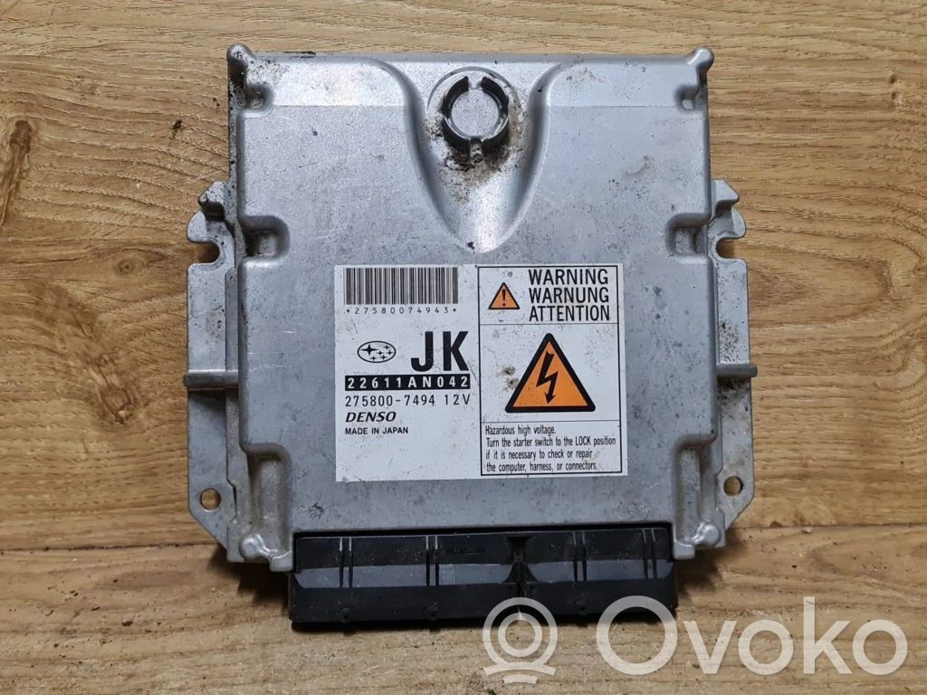 Engine control unit/module   22611AN042,2758007494