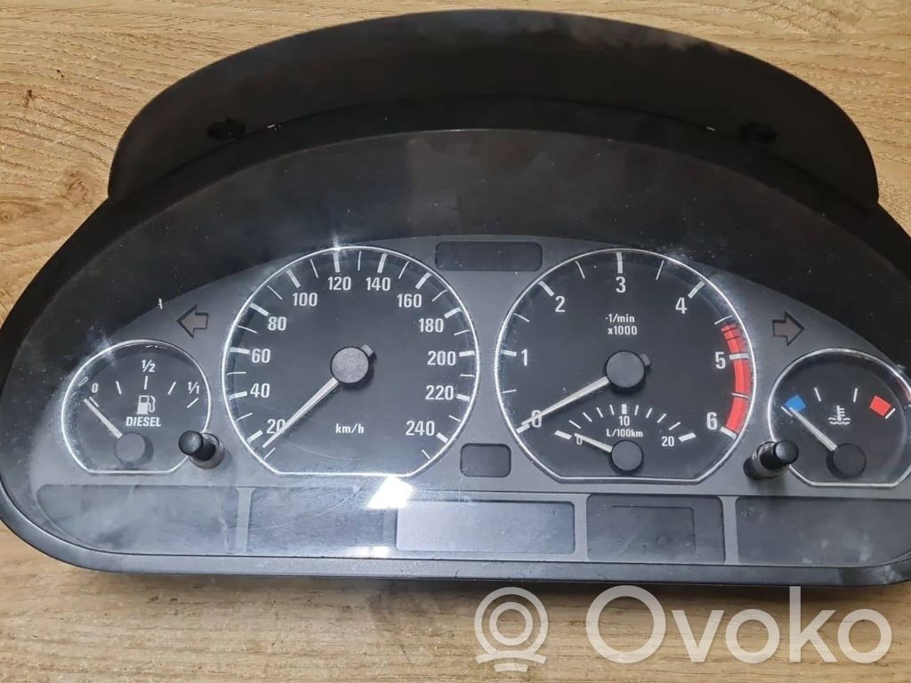 BMW 3 E46 Speedometer (instrument cluster) 