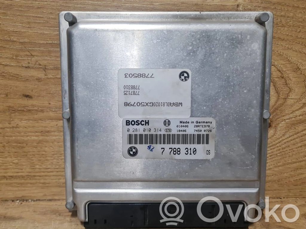 BMW 5 E39 Engine control unit/module 