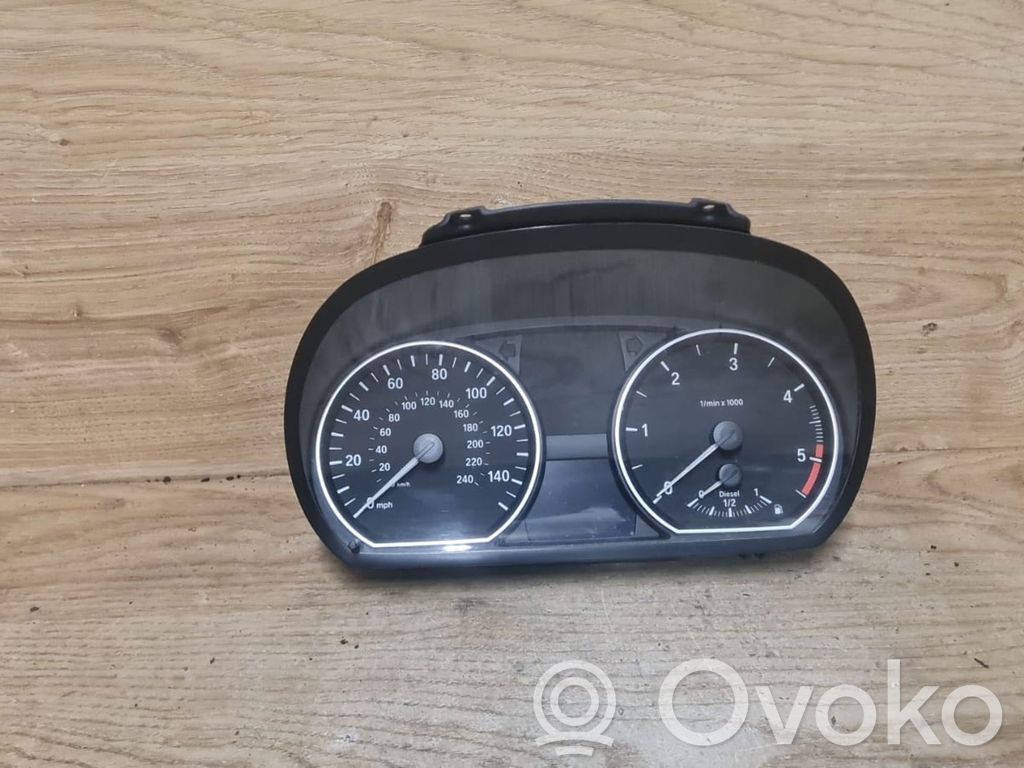 BMW 1 E81 E87 Speedometer (instrument cluster) 