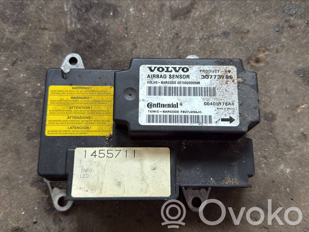Volvo V50 Airbag control unit/module 