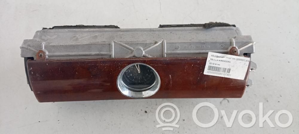 Volkswagen Phaeton Rejilla de ventilación central del panel 