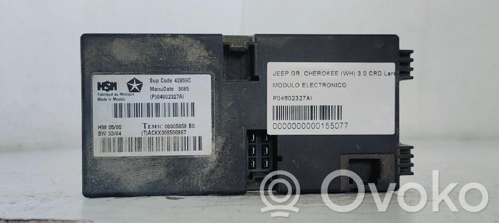 Jeep Grand Cherokee (WK) Other control units/modules 