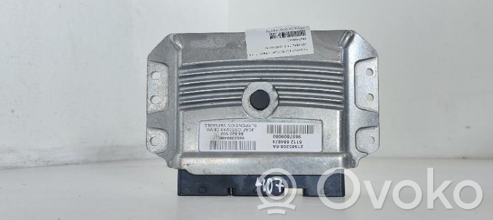 Module de commande suspension   9657809080