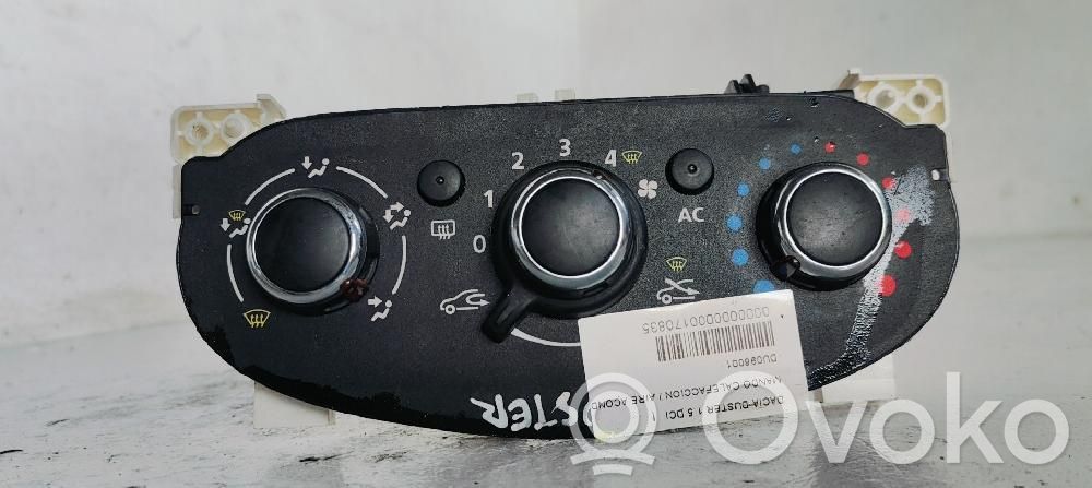 Dacia Duster Climate control unit 