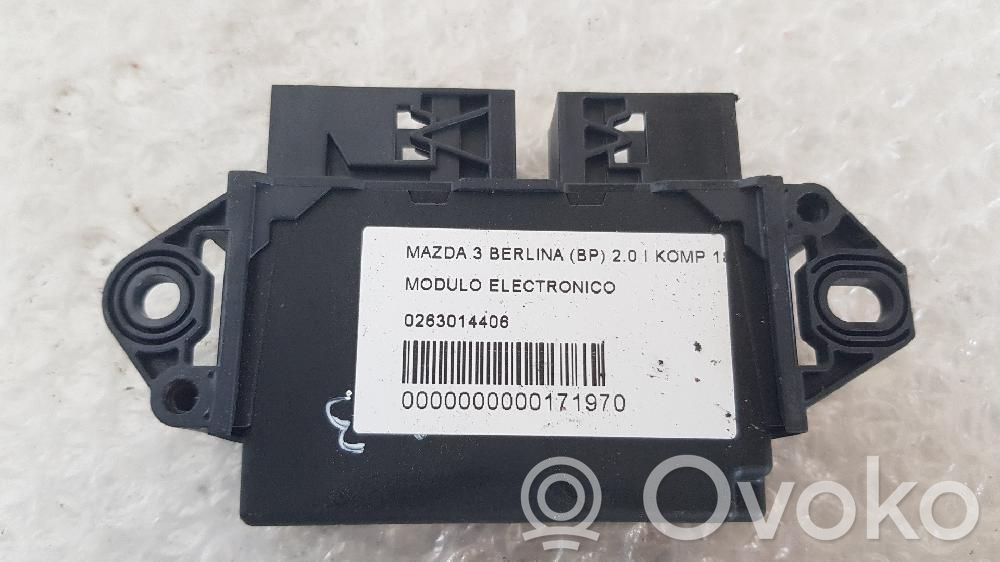 Mazda 3 Other control units/modules 