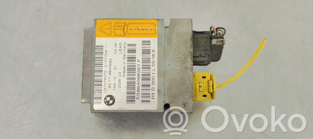 BMW 7 E65 E66 Sterownik / Moduł Airbag 