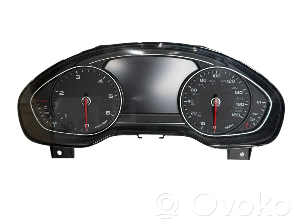 Audi A8 S8 D4 4H Speedometer (instrument cluster) 