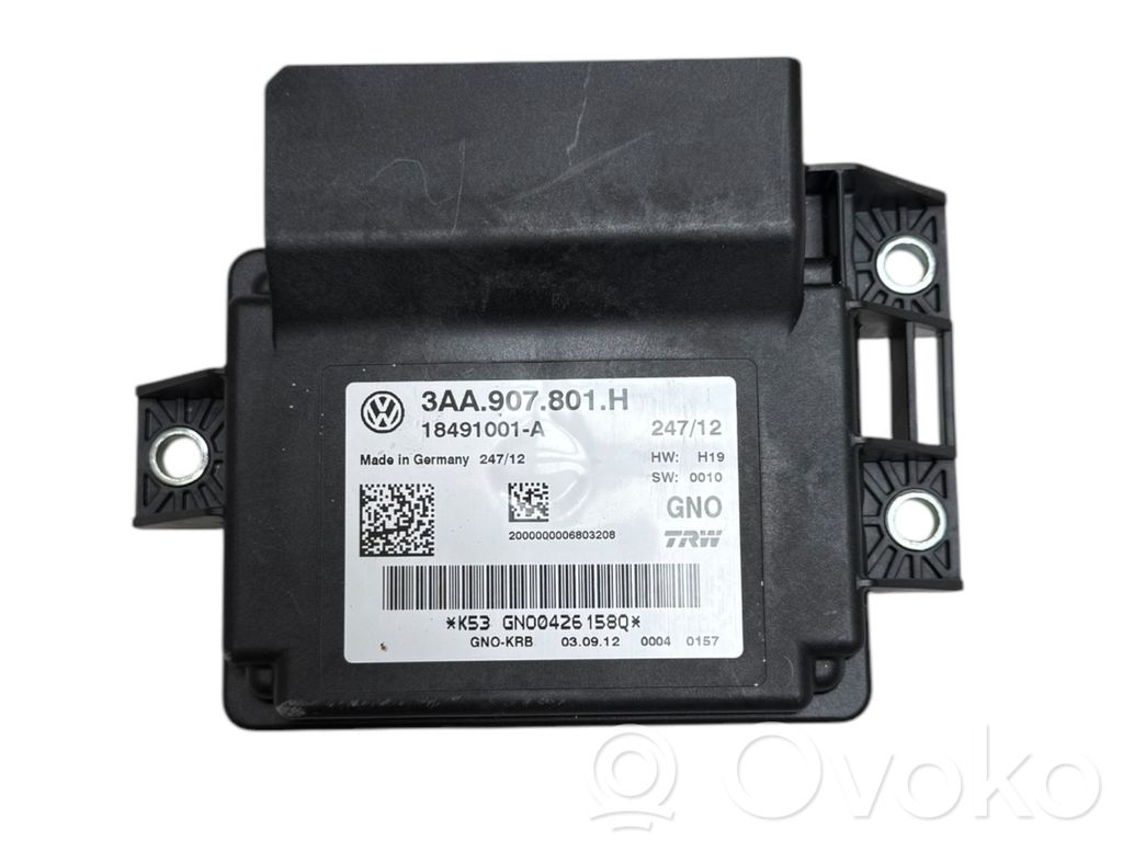Volkswagen PASSAT B7 Hand brake control module 