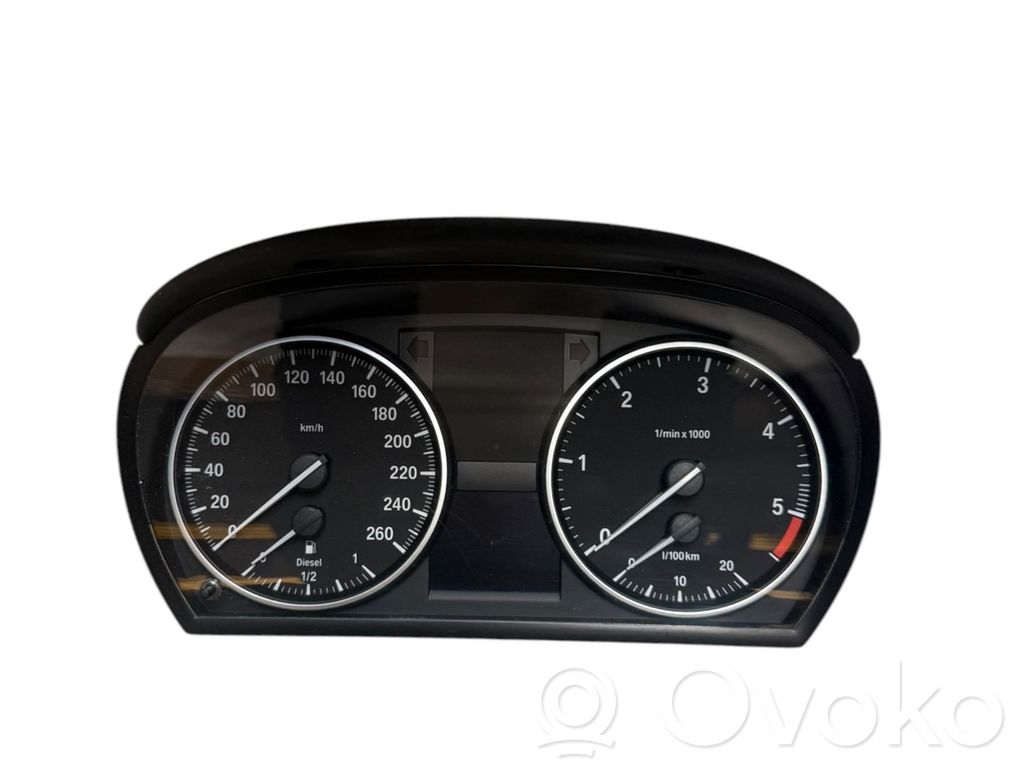 BMW 3 E90 E91 Speedometer (instrument cluster) 