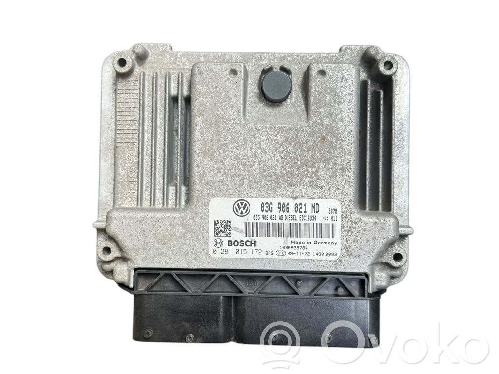 Skoda Octavia Mk2 (1Z) Engine control unit/module 
