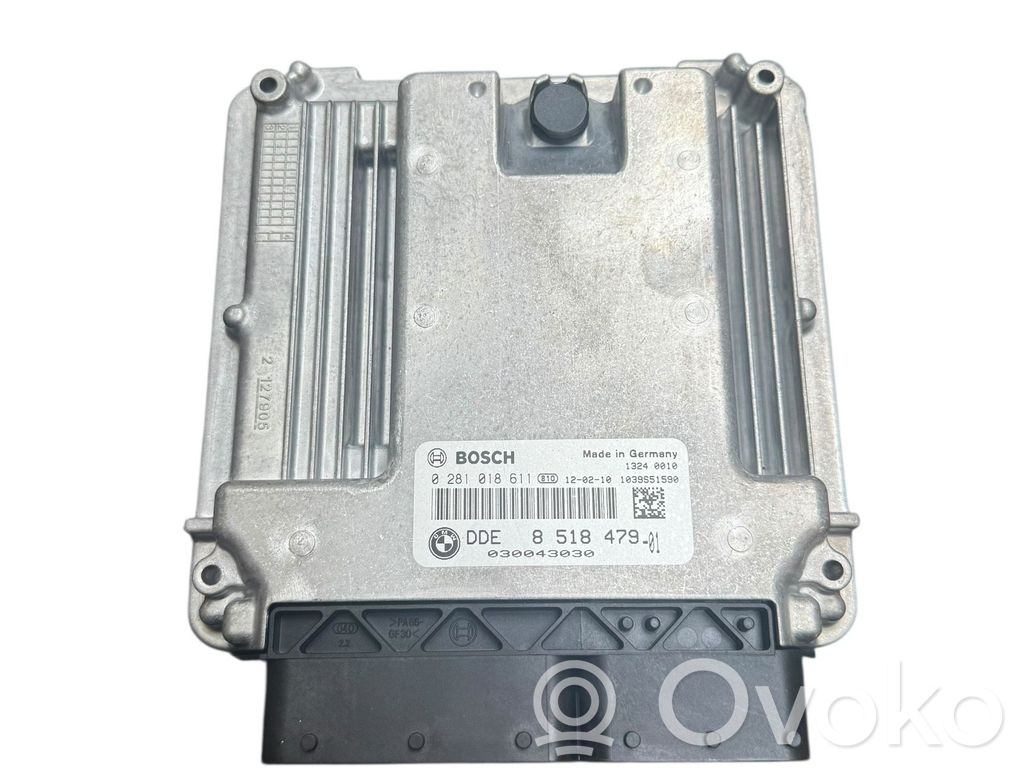 BMW 5 F10 F11 Engine ECU kit and lock set 