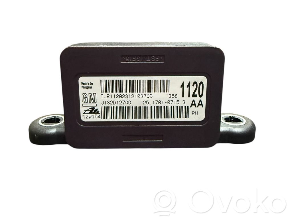 Opel Astra K ESP acceleration yaw rate sensor 